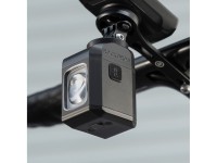 Luz dianteira para bicicleta Rockbros M8 1600lm com controle remoto, alcance de 10m, bateria recarre