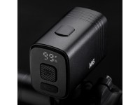 Luz dianteira recarregável para bicicleta Rockbros M6 1000 lm 2800 mAh - preta Luz dianteira recarregável para bicicleta Rockbros M6 1000 lm 2800 mAh - preta