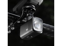 Luz dianteira recarregável para bicicleta Rockbros M6 1000 lm 2800 mAh - preta Luz dianteira recarregável para bicicleta Rockbros M6 1000 lm 2800 mAh - preta