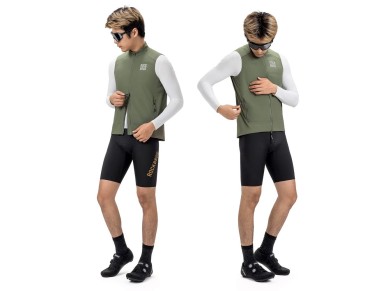 Rockbros YDMJ003 Spring/Autumn Windproof Vest Size XL - Green Rockbros YDMJ003 Spring/Autumn Windproof Vest Size XL - Green