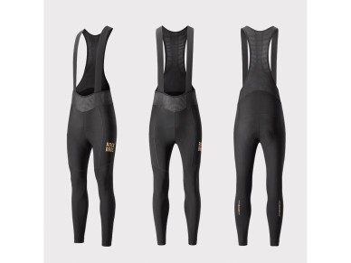 Mallas largas de forro polar con peto y almohadilla Rockbros YDCK012-1, talla L - Negro Mallas largas de forro polar con peto y almohadilla Rockbros YDCK012-1, talla L - Negro