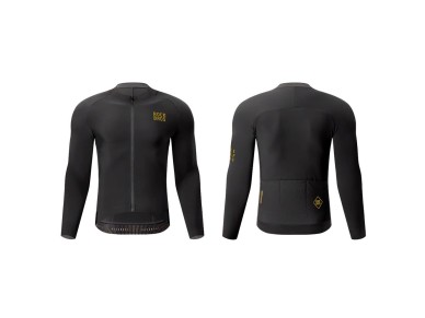 Camisa de ciclismo Rockbros YDWT020 Diamond, primavera/outono/inverno, tamanho XS - Preta