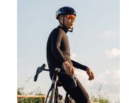 Camisa de ciclismo Rockbros YDWT020 Diamond, primavera/outono/inverno, tamanho M - preta Camisa de ciclismo Rockbros YDWT020 Diamond, primavera/outono/inverno, tamanho M - preta