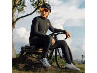 Rockbros YDWT020 Diamond Spring/Autumn/Winter Cycling Jersey, Size XXL - Black Rockbros YDWT020 Diamond Spring/Autumn/Winter Cycling Jersey, Size XXL - Black
