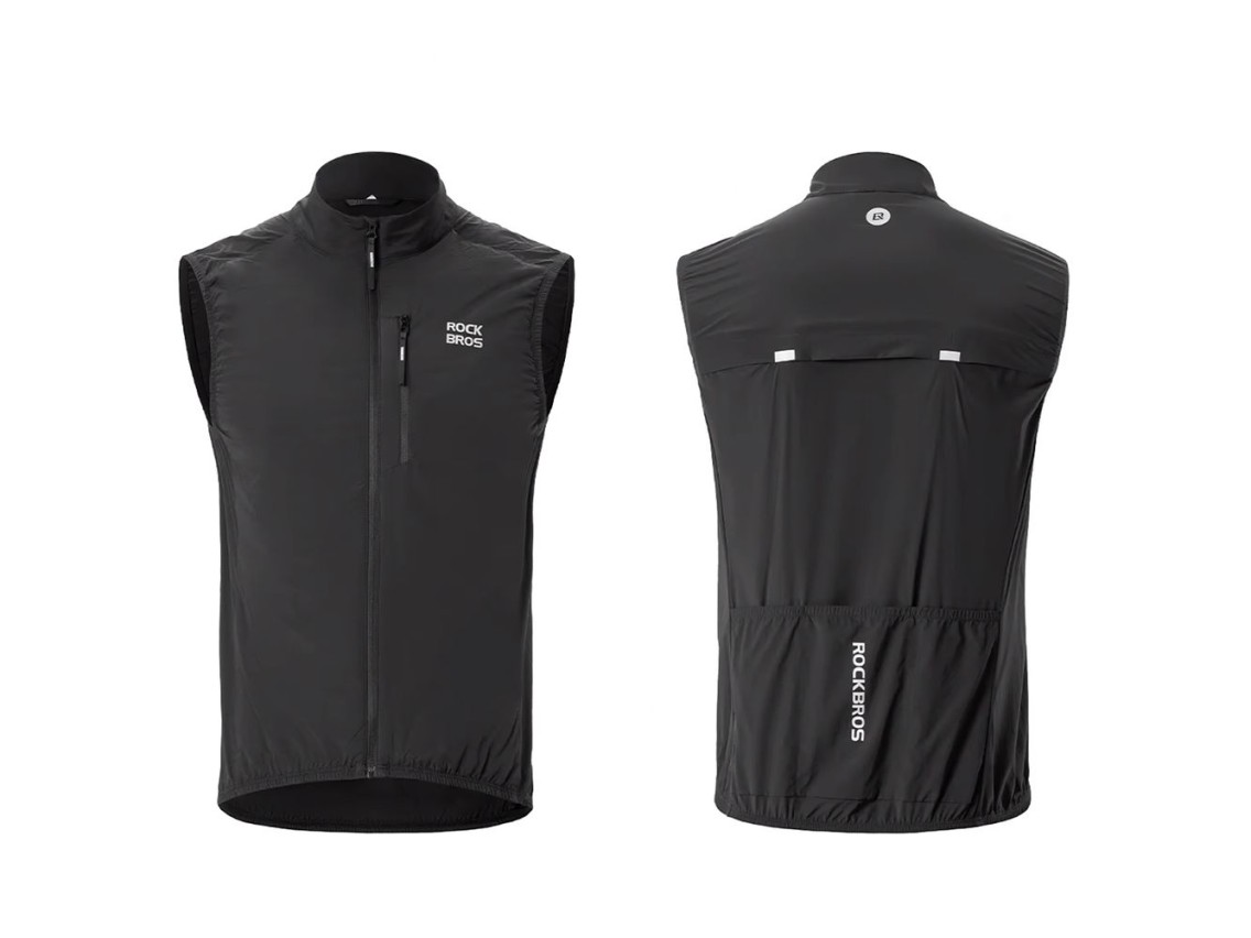 Colete térmico Rockbros MJ012 tamanho M - preto