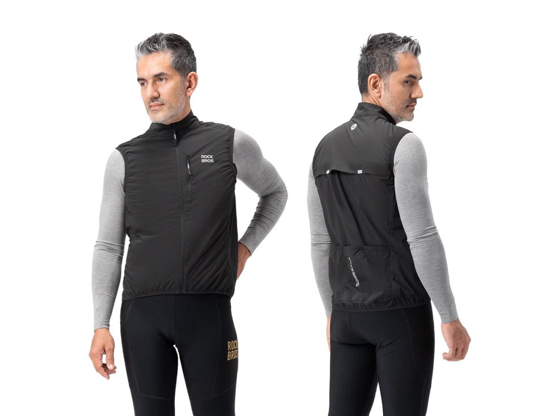 Rockbros MJ012 thermal vest size XXL - black