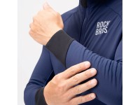 Rockbros YDWT014 Winter Fleece Double Layer Cycling Jacket Size L - Blue Rockbros YDWT014 Winter Fleece Double Layer Cycling Jacket Size L - Blue