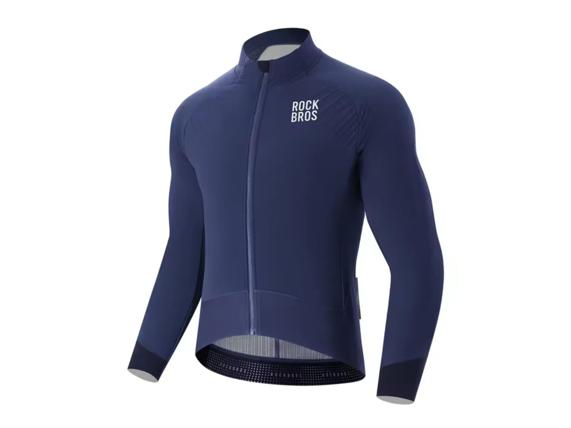 Rockbros YDWT014 Winter Fleece Double Layer Cycling Jacket Size L - Blue