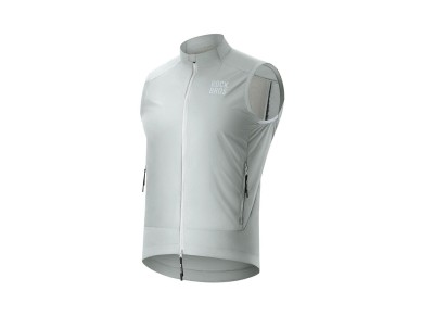Chaleco cortavientos Rockbros YDMJ003 para primavera/oto�o, talla L - Blanco/Gris