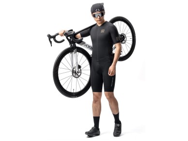 Rockbros YDDX011 Diamond Short Sleeve Cycling Jersey Size M - Black Rockbros YDDX011 Diamond Short Sleeve Cycling Jersey Size M - Black