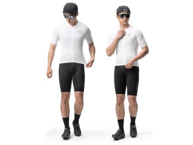 Rockbros YDDX011 Diamond Short Sleeve Cycling Jersey Size XL - White Rockbros YDDX011 Diamond Short Sleeve Cycling Jersey Size XL - White
