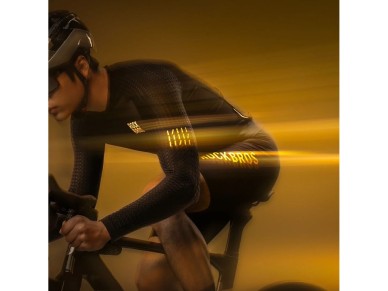 Rockbros YDCX008 Diamond Long Sleeve Cycling Jersey Size L - Black
