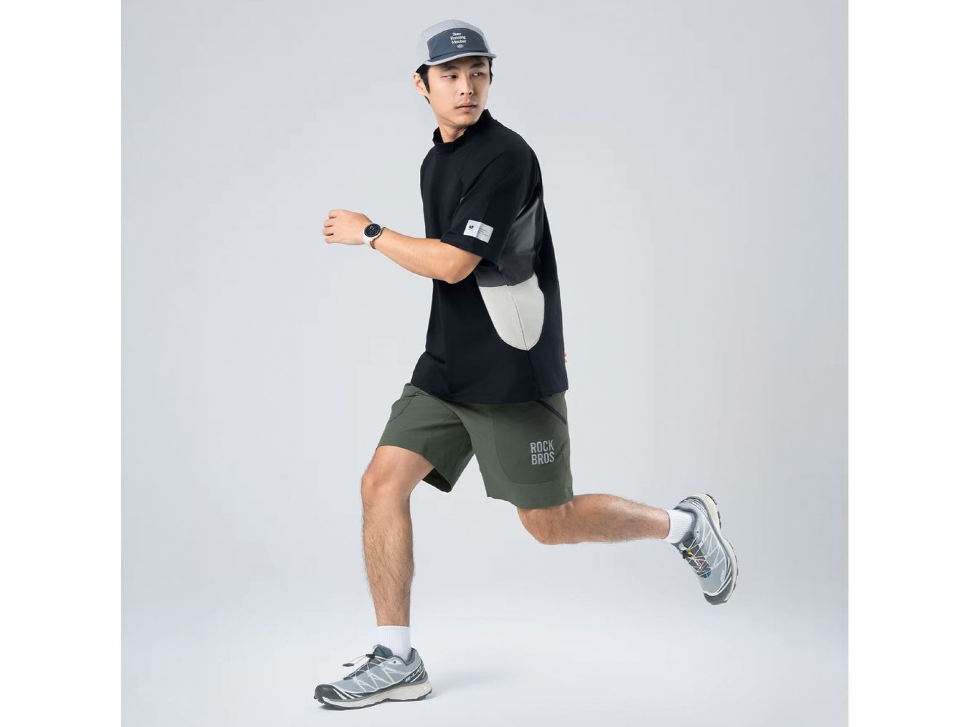 Rockbros YDDK015 Shorts with Belt Size XL - Green