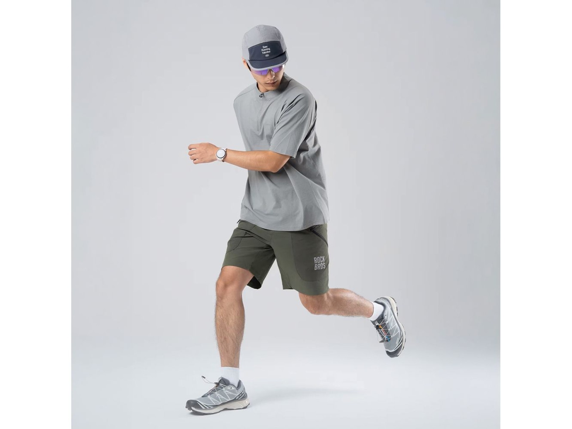 Rockbros YDDK015 Shorts with Belt Size XL - Green