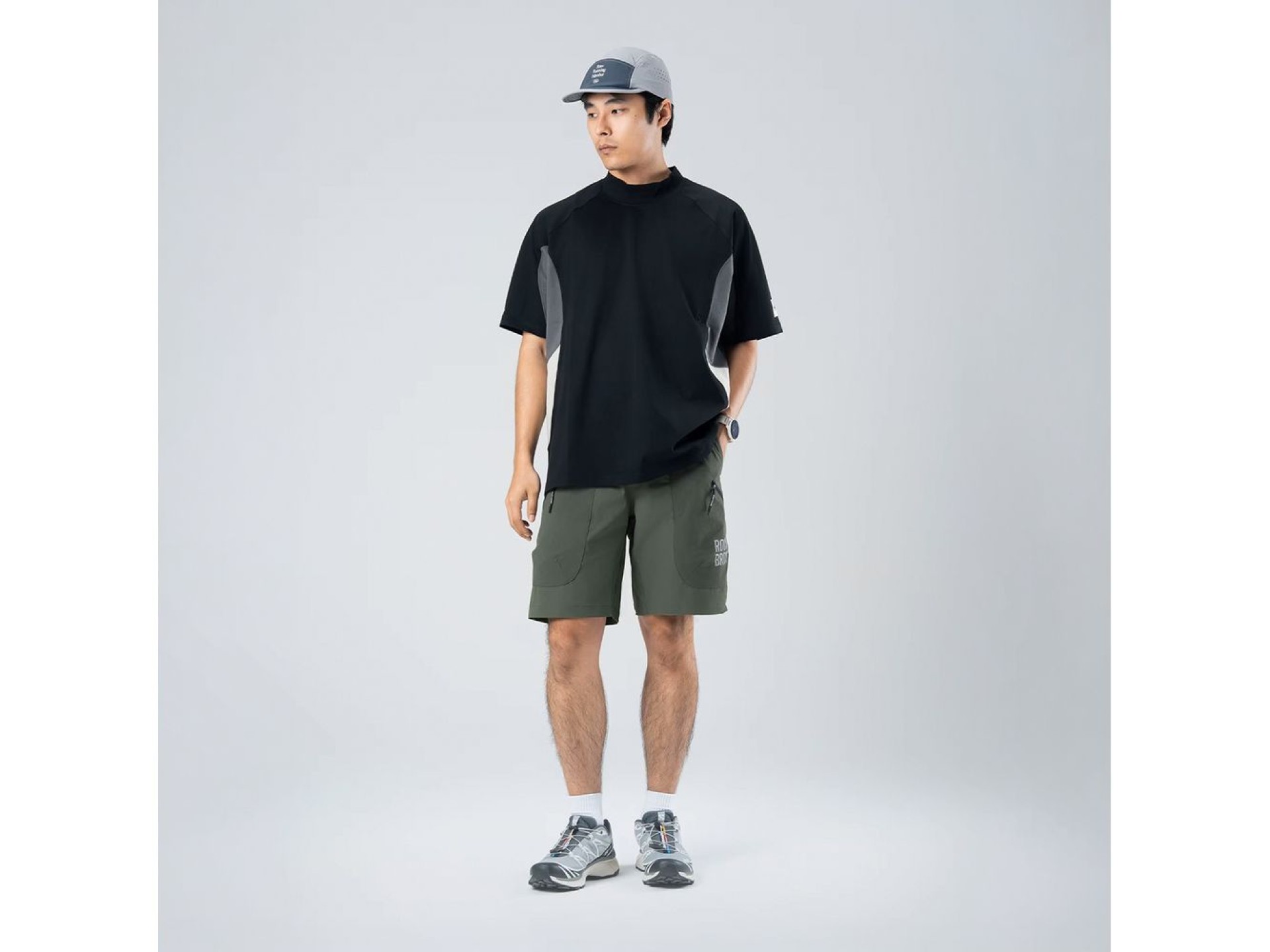 Rockbros YDDK015 Shorts with Belt Size XL - Green
