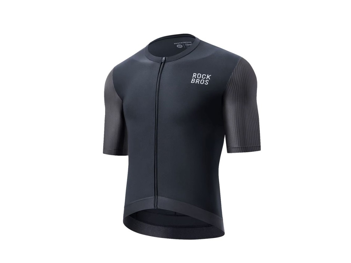 Rockbros 15200025 Short Sleeve Cycling Jersey Size L - Black