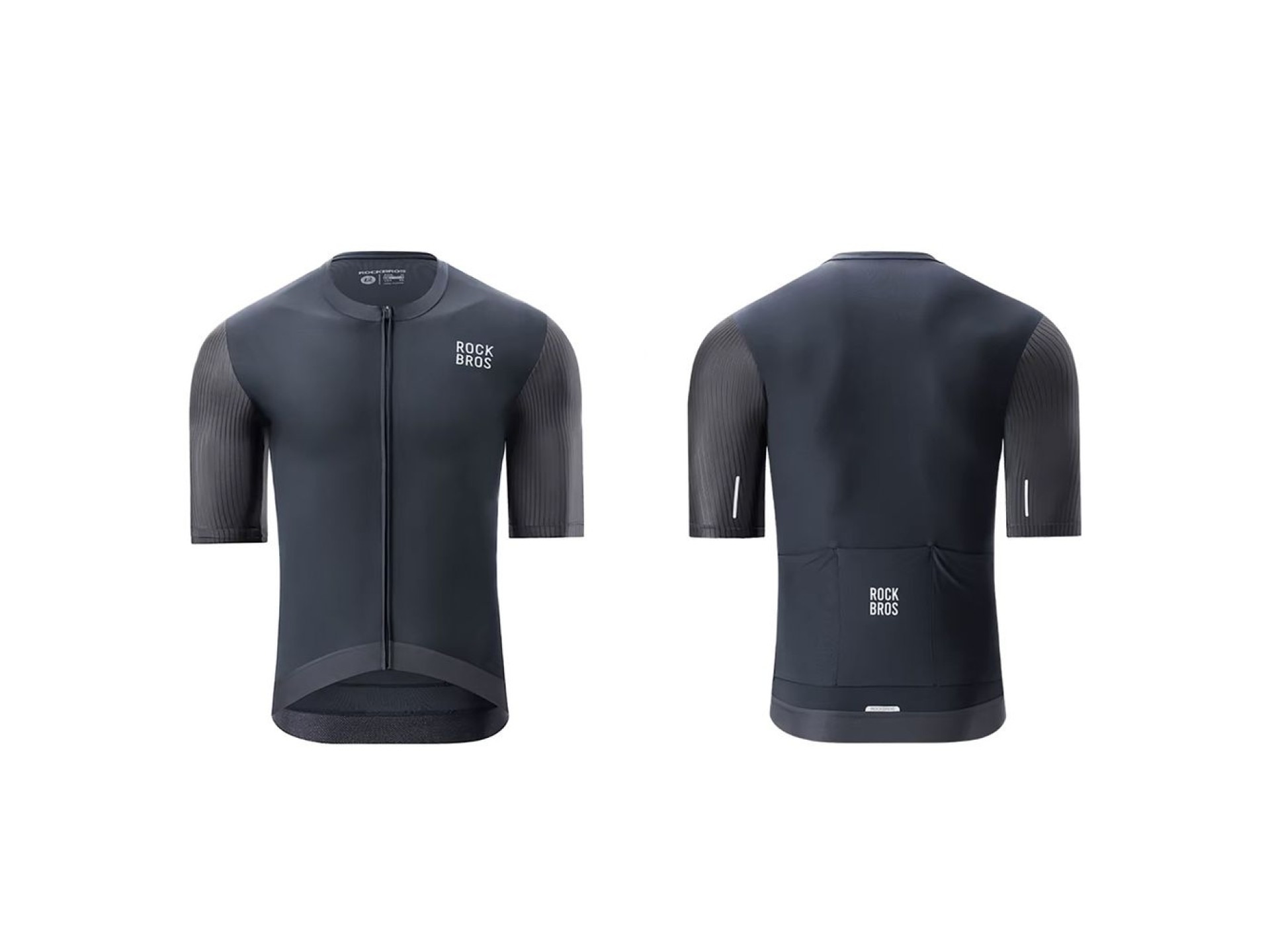 Rockbros 15200025 Short Sleeve Cycling Jersey Size XL - Black