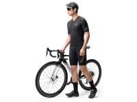 Maillot de ciclismo de manga corta Rockbros YDDX011 Diamond, talla XS - Negro Maillot de ciclismo de manga corta Rockbros YDDX011 Diamond, talla XS - Negro