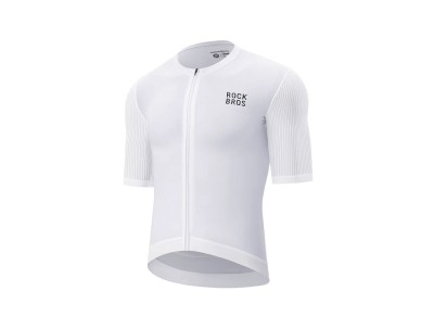 Maillot de ciclismo de manga corta Rockbros 15200025, talla XXL - Blanco Maillot de ciclismo de manga corta Rockbros 15200025, talla XXL - Blanco