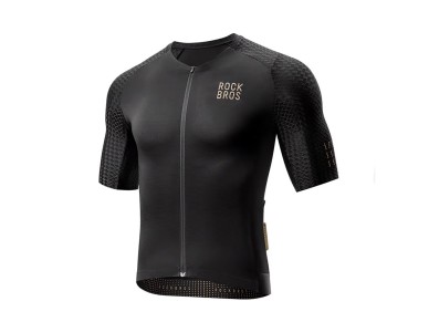 Maillot de ciclismo de manga corta Rockbros YDDX011 Diamond, talla S - Negro Maillot de ciclismo de manga corta Rockbros YDDX011 Diamond, talla S - Negro