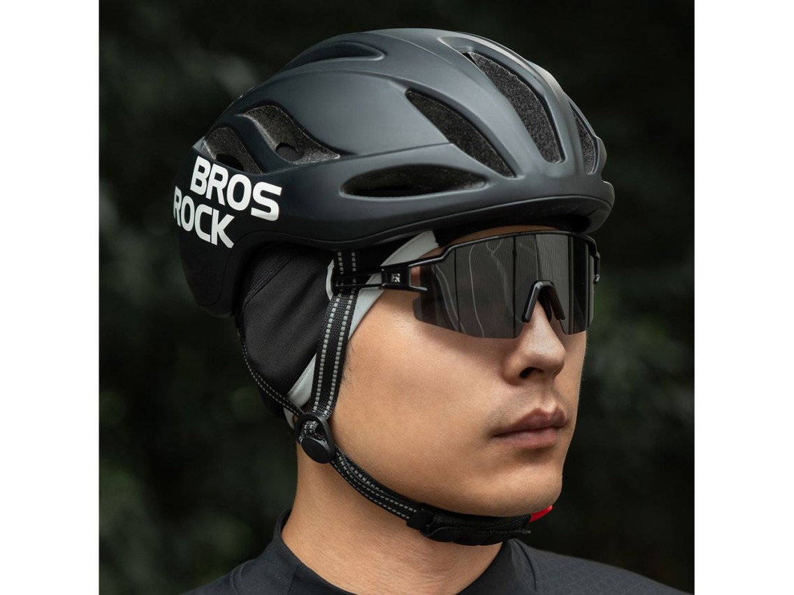 Rockbros M016 Winter Windproof Cycling Cap Size 54-61 cm - Black