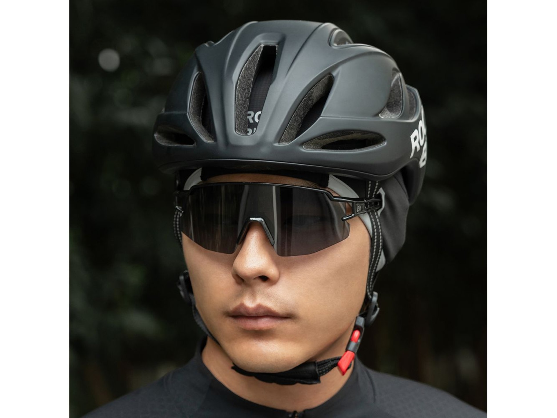 Rockbros M016 Winter Windproof Cycling Cap Size 54-61 cm - Black