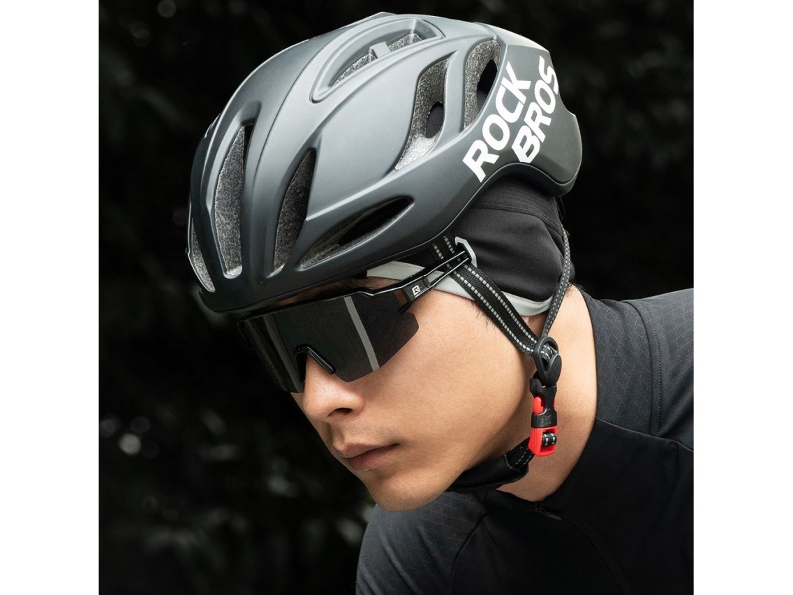 Rockbros M016 Winter Windproof Cycling Cap Size 54-61 cm - Black