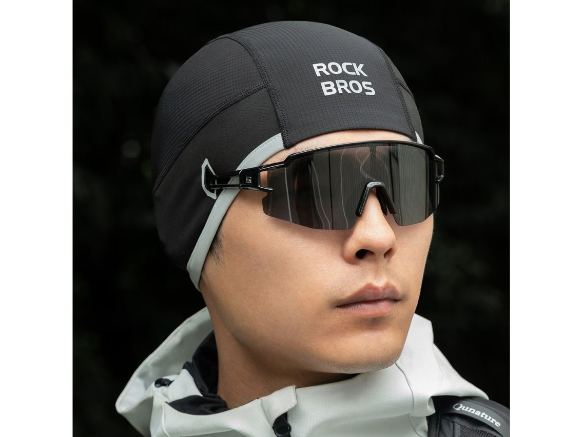 Rockbros M016 Winter Windproof Cycling Cap Size 54-61 cm - Black
