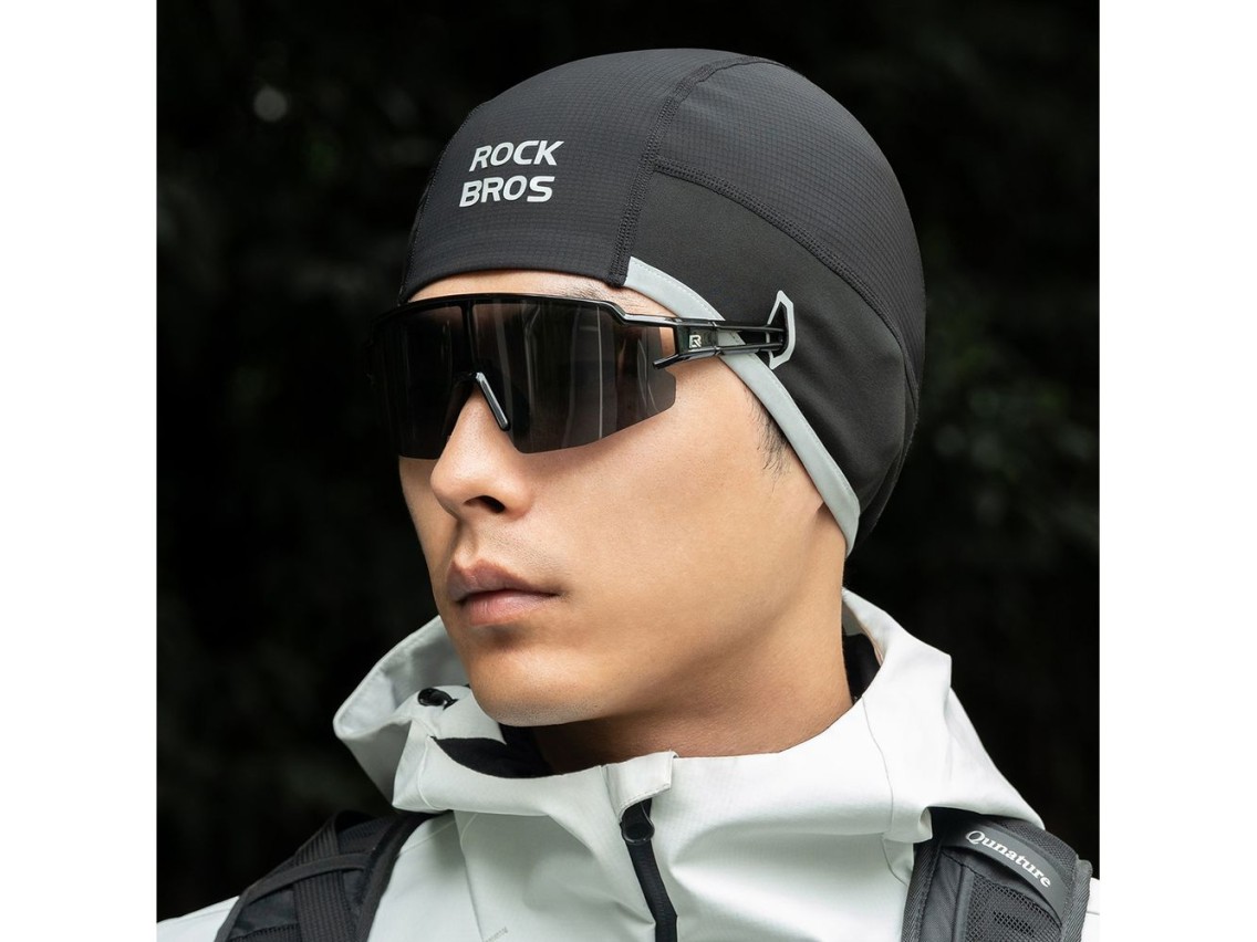 Rockbros M016 Winter Windproof Cycling Cap Size 54-61 cm - Black