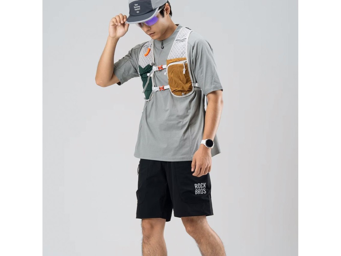 Rockbros YDDK015 shorts with belt size M - black