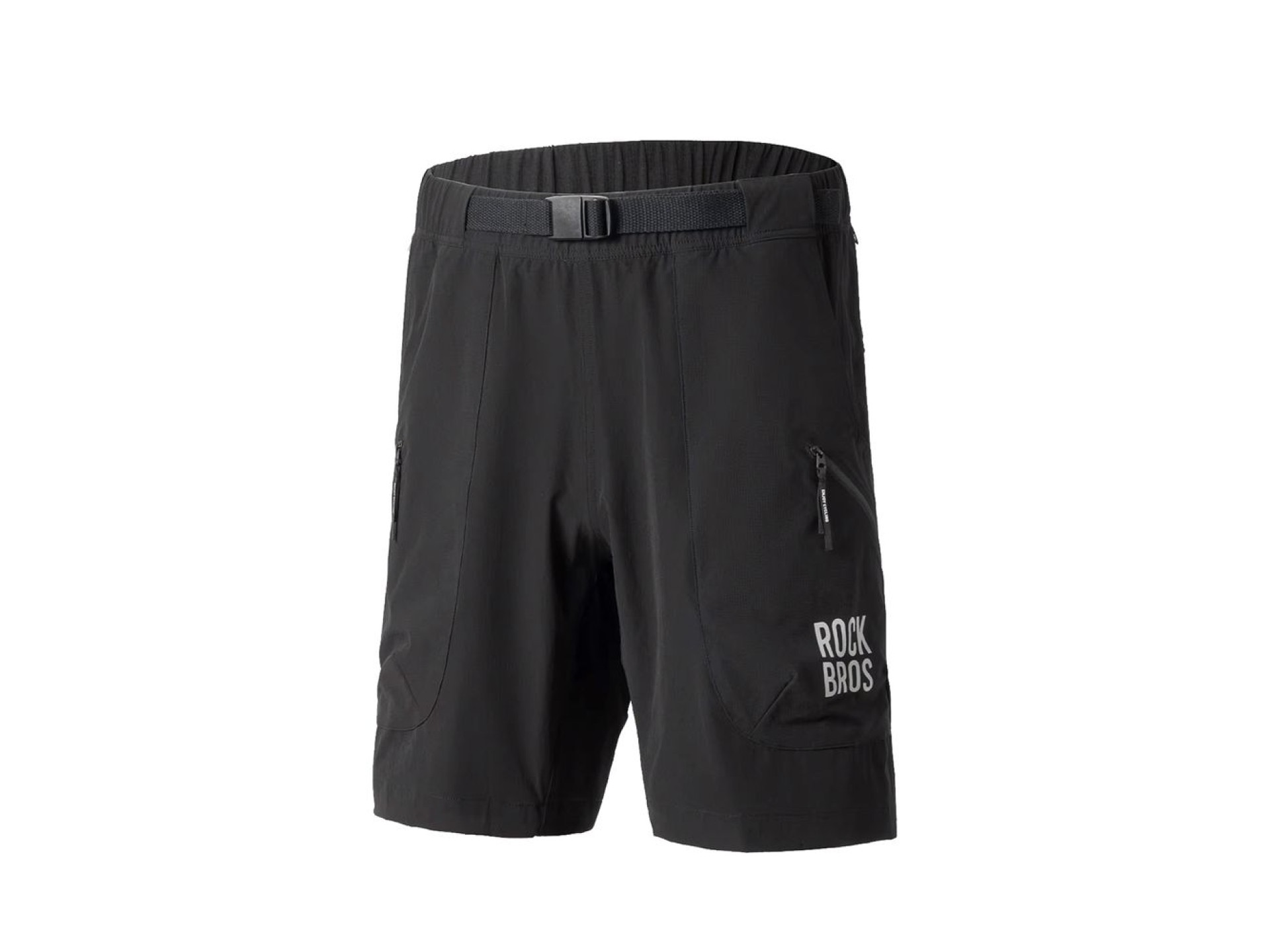 Calções Rockbros YDDK015 com cinto, tamanho XL - preto