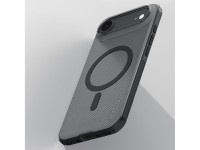 Capa Nillkin Super Frosted Shield Pro compatível com MagSafe para iPhone 17 Air - Preta transparente Capa Nillkin Super Frosted Shield Pro compatível com MagSafe para iPhone 17 Air - Preta transparente