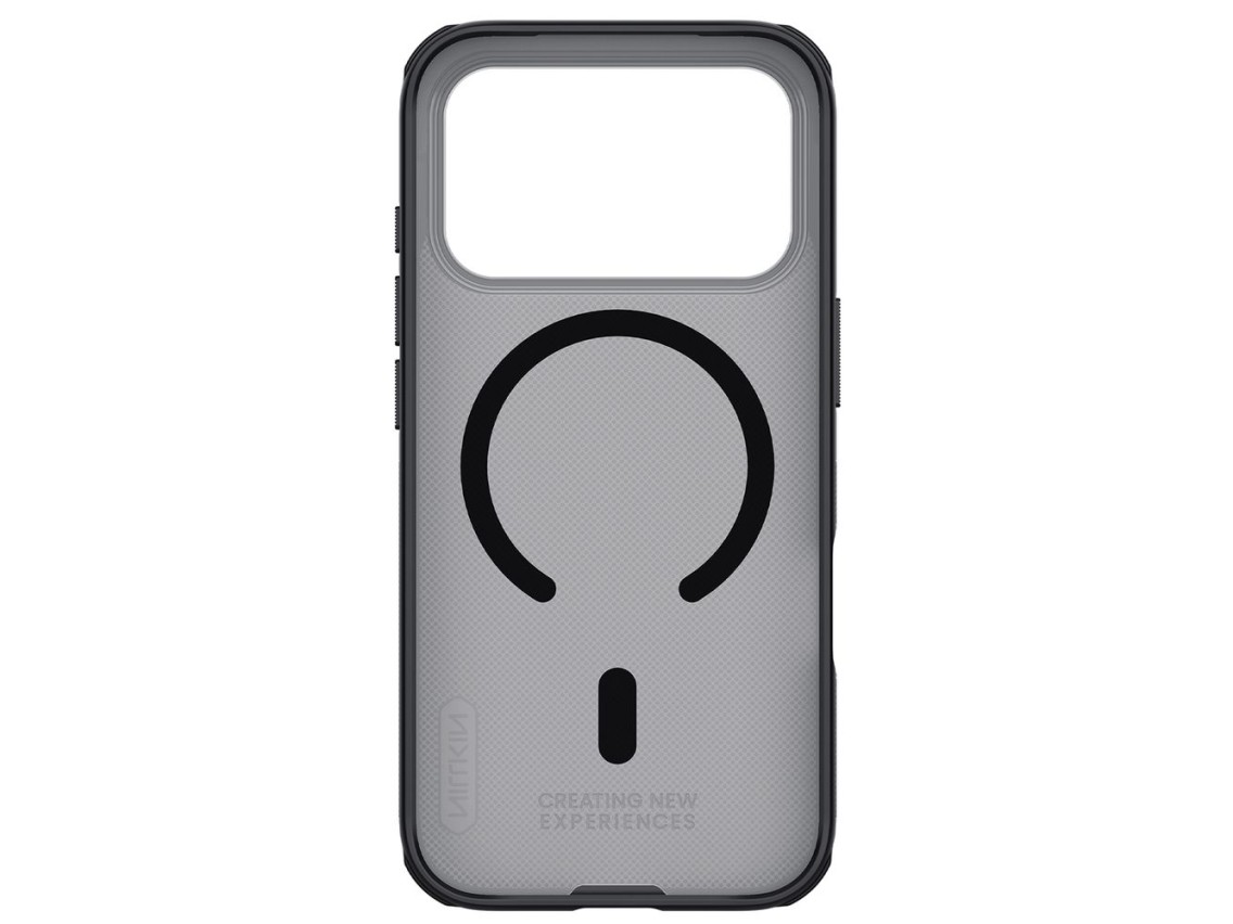 Nillkin Super Frosted Shield Pro MagSafe Compatible Case for iPhone 17 Pro - Transparent Black