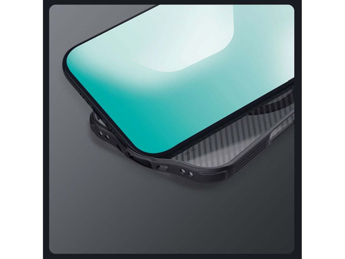 Funda Nillkin CamShield Pro compatible con MagSafe para iPhone 17 Air - Negro transparente