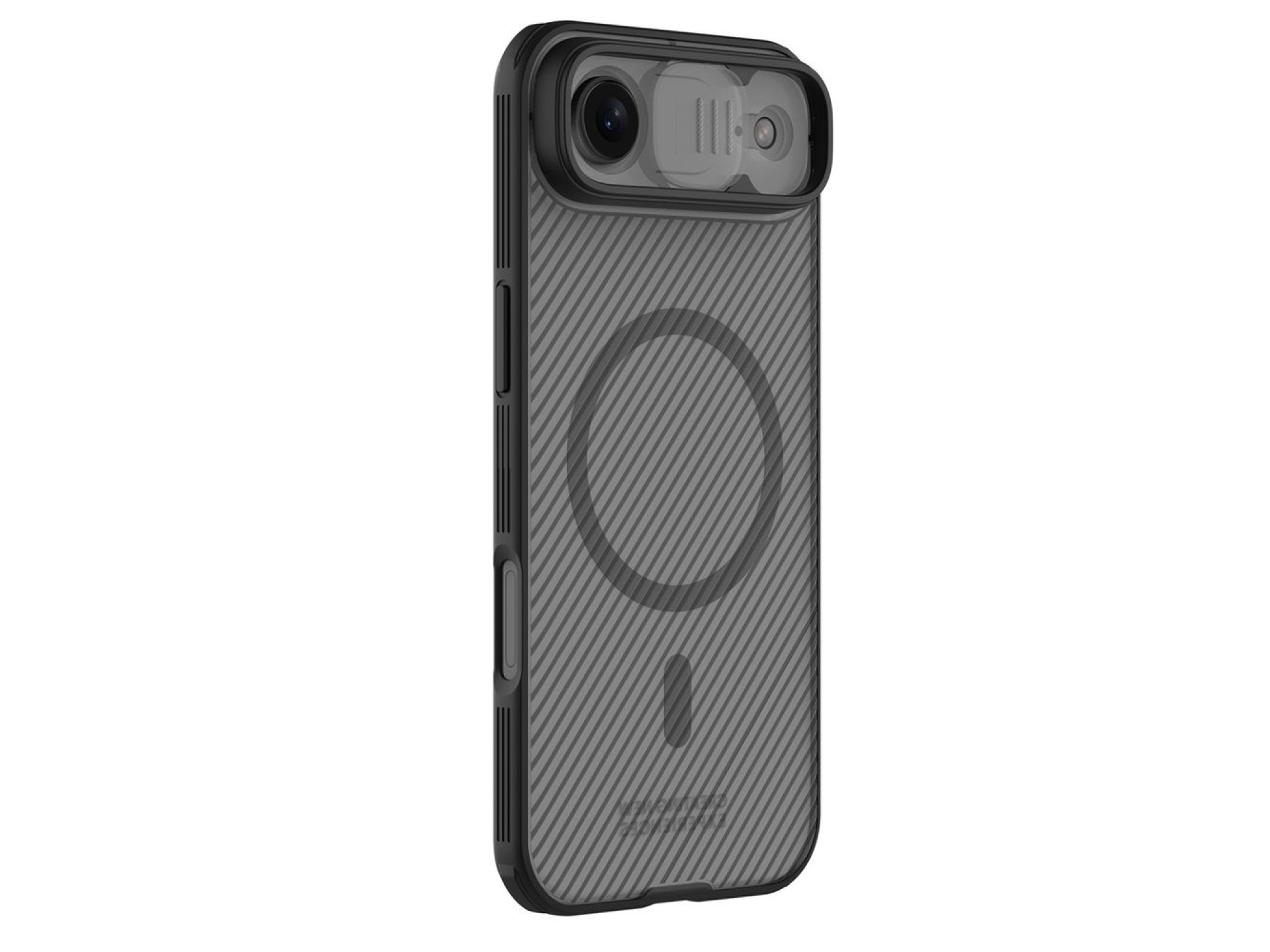Capa Nillkin CamShield Pro compatível com MagSafe para iPhone 17 Air - Preta transparente