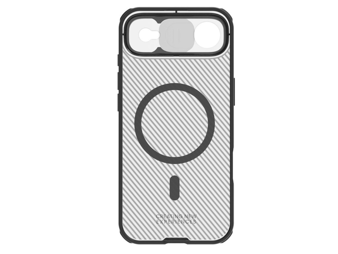 Funda Nillkin CamShield Pro compatible con MagSafe para iPhone 17 Air - Negro transparente