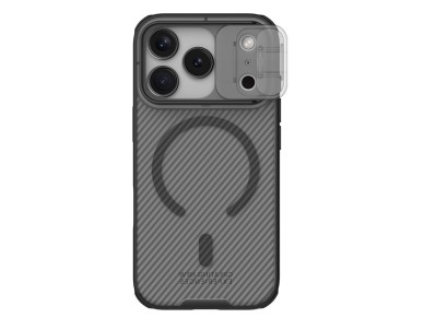 Nillkin CamShield Pro MagSafe Compatible Case for iPhone 17 Pro Max - Transparent Black Nillkin CamShield Pro MagSafe Compatible Case for iPhone 17 Pro Max - Transparent Black