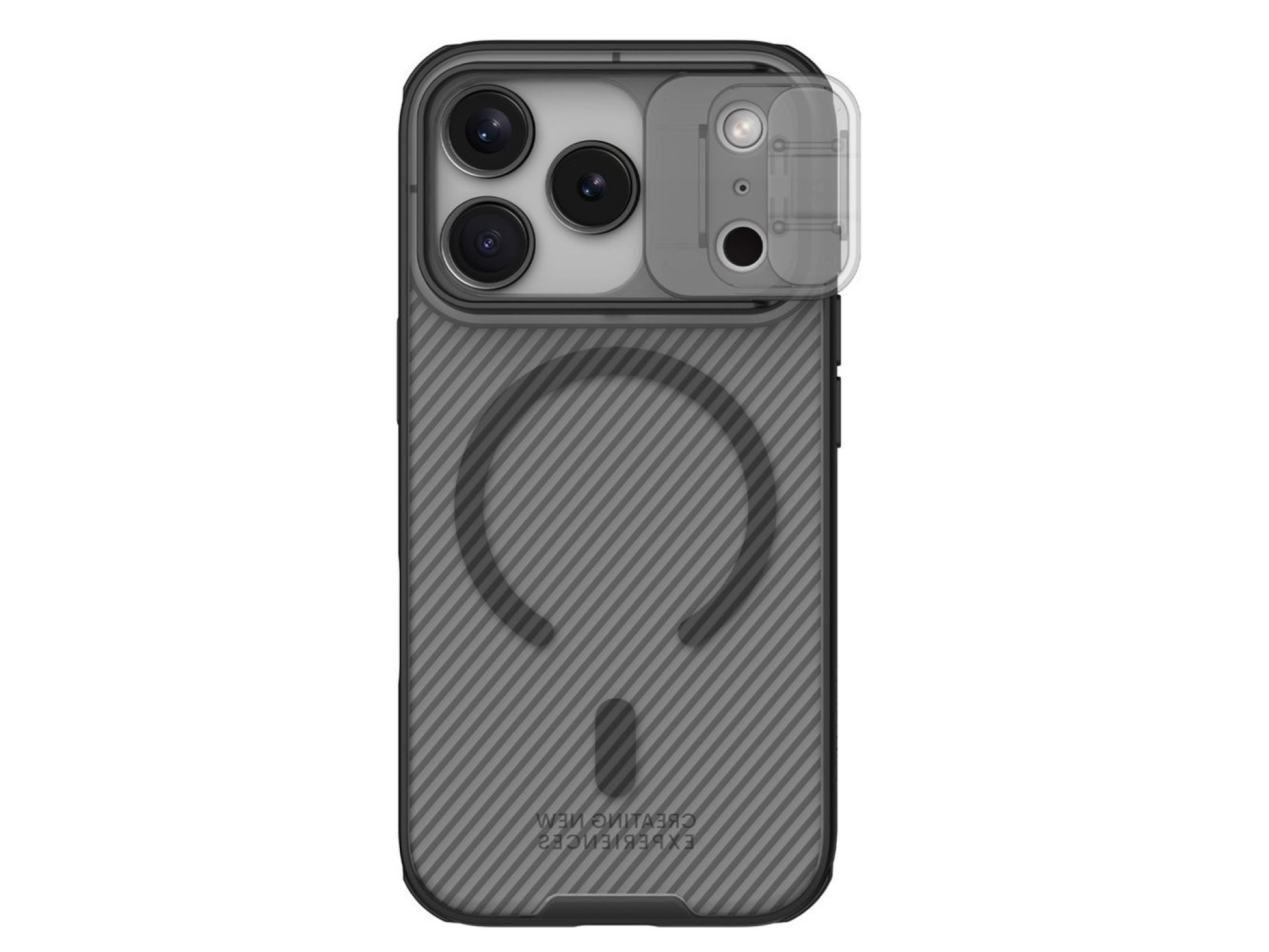 Nillkin CamShield Pro MagSafe Compatible Case for iPhone 17 Pro Max - Transparent Black