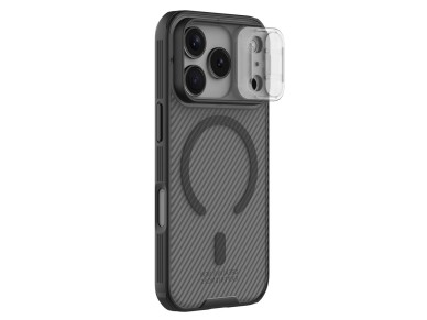 Nillkin CamShield Pro MagSafe Compatible Case for iPhone 17 Pro Max - Transparent Black Nillkin CamShield Pro MagSafe Compatible Case for iPhone 17 Pro Max - Transparent Black
