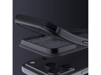 Capa Nillkin CamShield Pro compatível com MagSafe para iPhone 17 Pro Max - Preta transparente Capa Nillkin CamShield Pro compatível com MagSafe para iPhone 17 Pro Max - Preta transparente