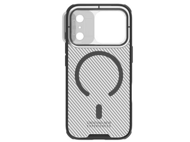 Nillkin CamShield Pro MagSafe Compatible Case for iPhone 17 Pro Max - Transparent Black Nillkin CamShield Pro MagSafe Compatible Case for iPhone 17 Pro Max - Transparent Black