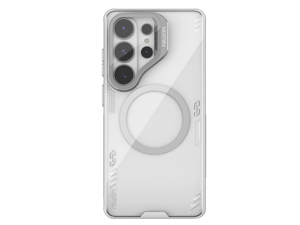 Nillkin Iceblade Prop Magnetic Case with Camera Cover and Stand Compatible with MagSafe for Samsung
