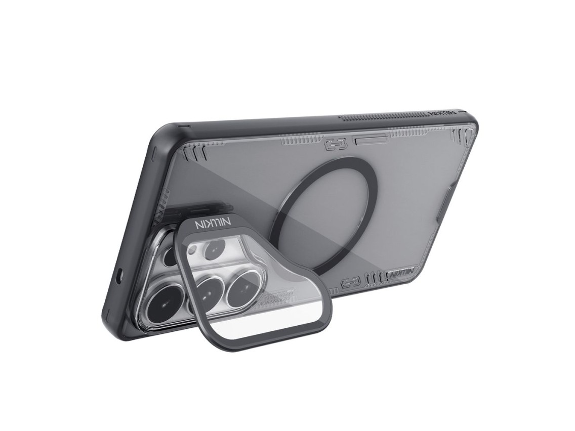 Nillkin Iceblade Prop Magnetic Case with Camera Cover and Stand Compatible with MagSafe for Samsung