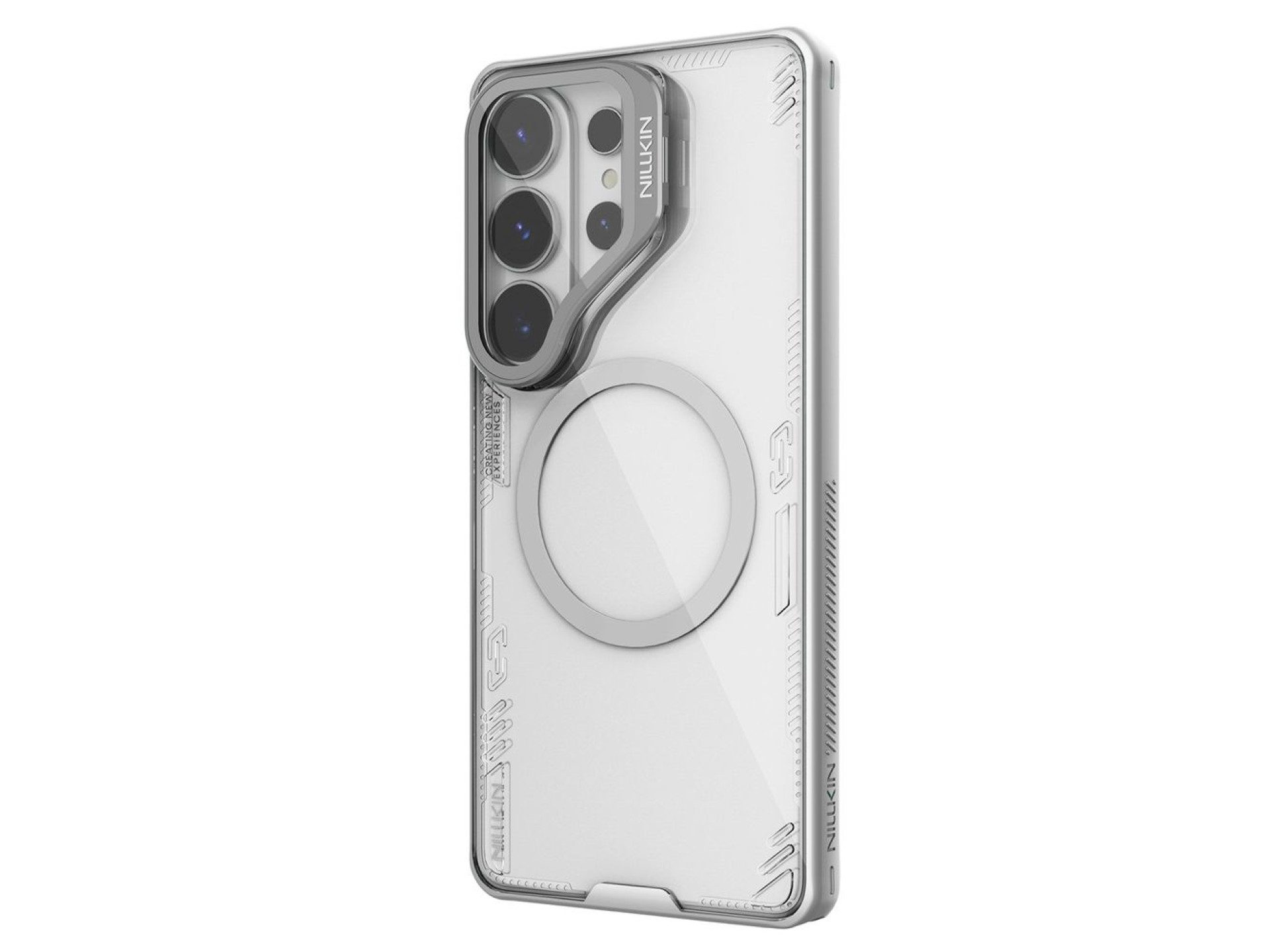 Nillkin Iceblade Prop Magnetic Case with Camera Cover and Stand Compatible with MagSafe for Samsung