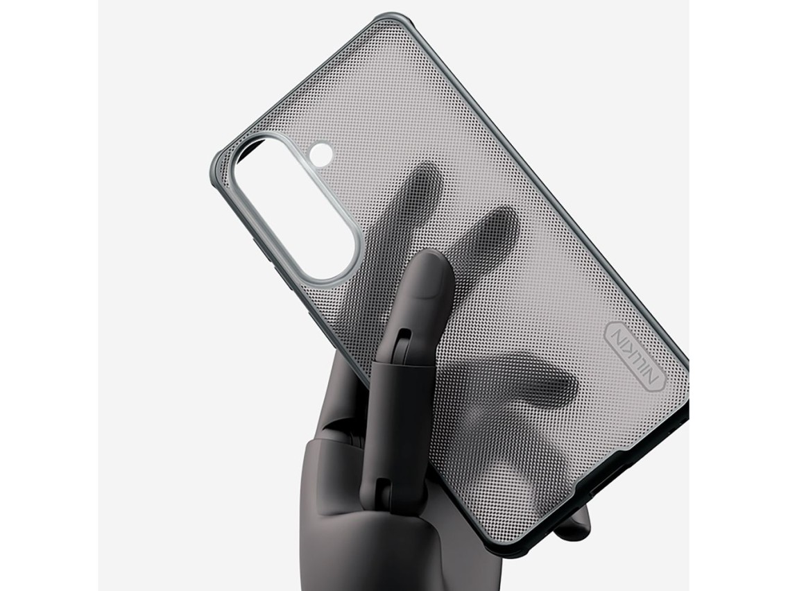 Capa Nillkin Super Frosted Shield Pro para Samsung Galaxy S26+ - Preto Translúcido