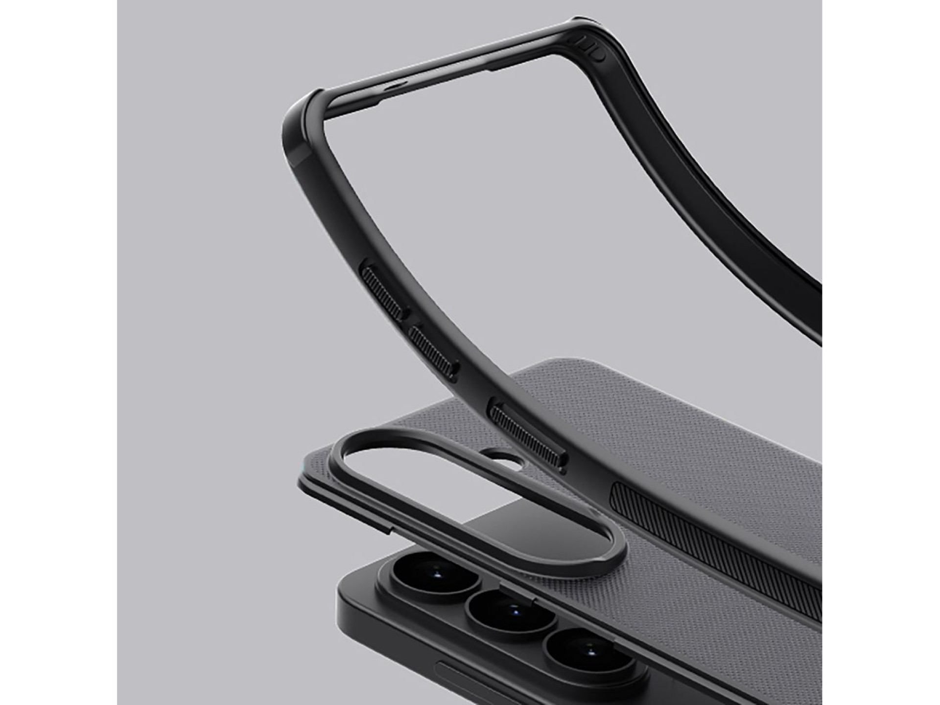 Nillkin Super Frosted Shield Pro Magnetic Case Compatible with MagSafe for Samsung Galaxy S26+ - Bla