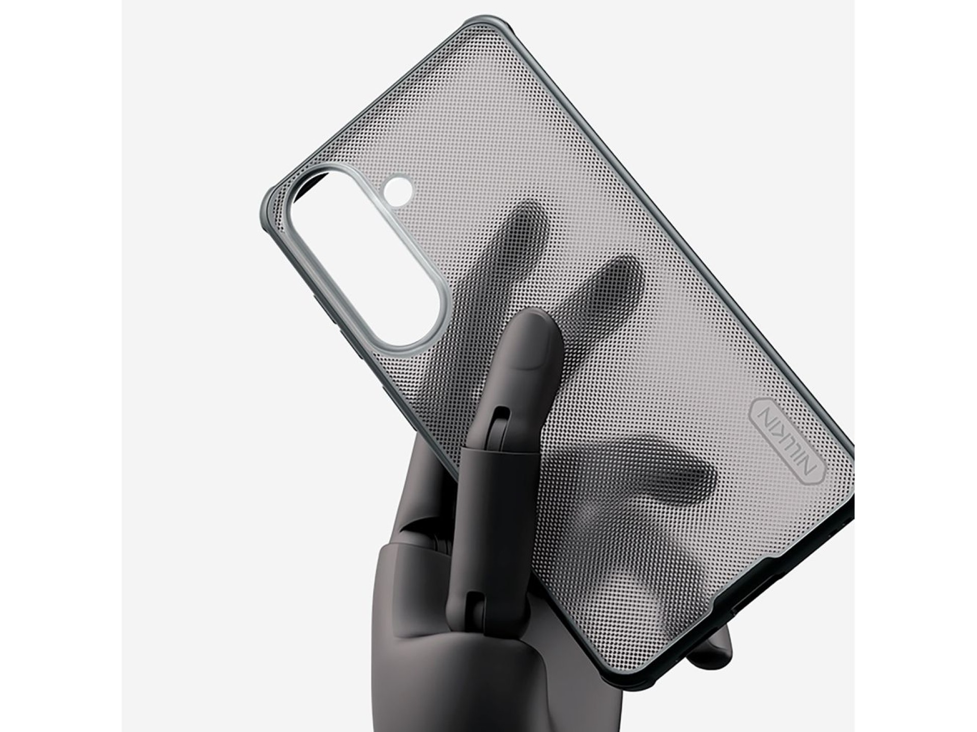Capa Nillkin Super Frosted Shield Pro para Samsung Galaxy S26+ - Preto Translúcido