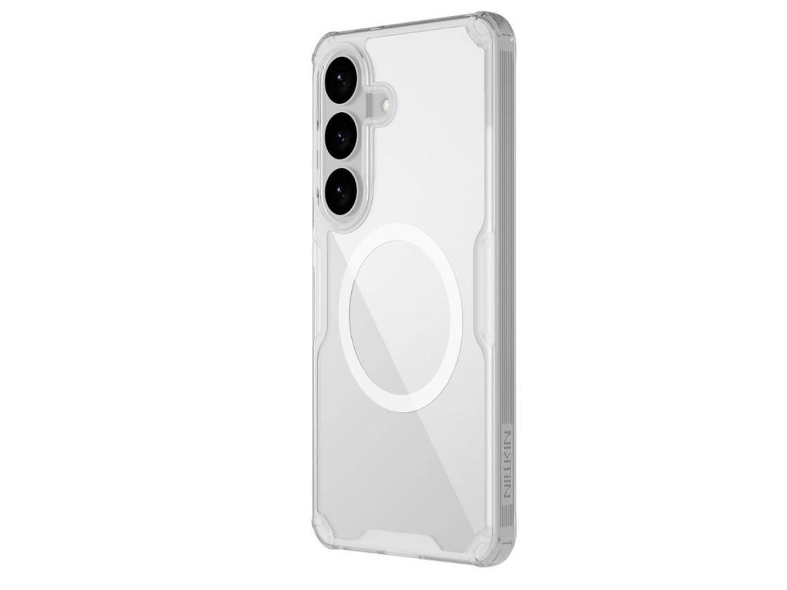 Nillkin Nature TPU Pro Case Compatible with MagSafe for Samsung Galaxy S26+ - White