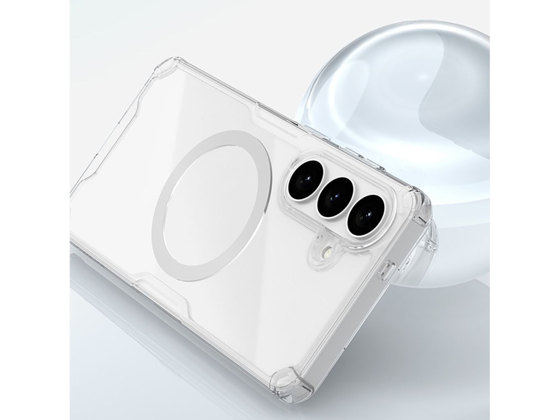Nillkin Nature TPU Pro Case Compatible with MagSafe for Samsung Galaxy S26+ - White