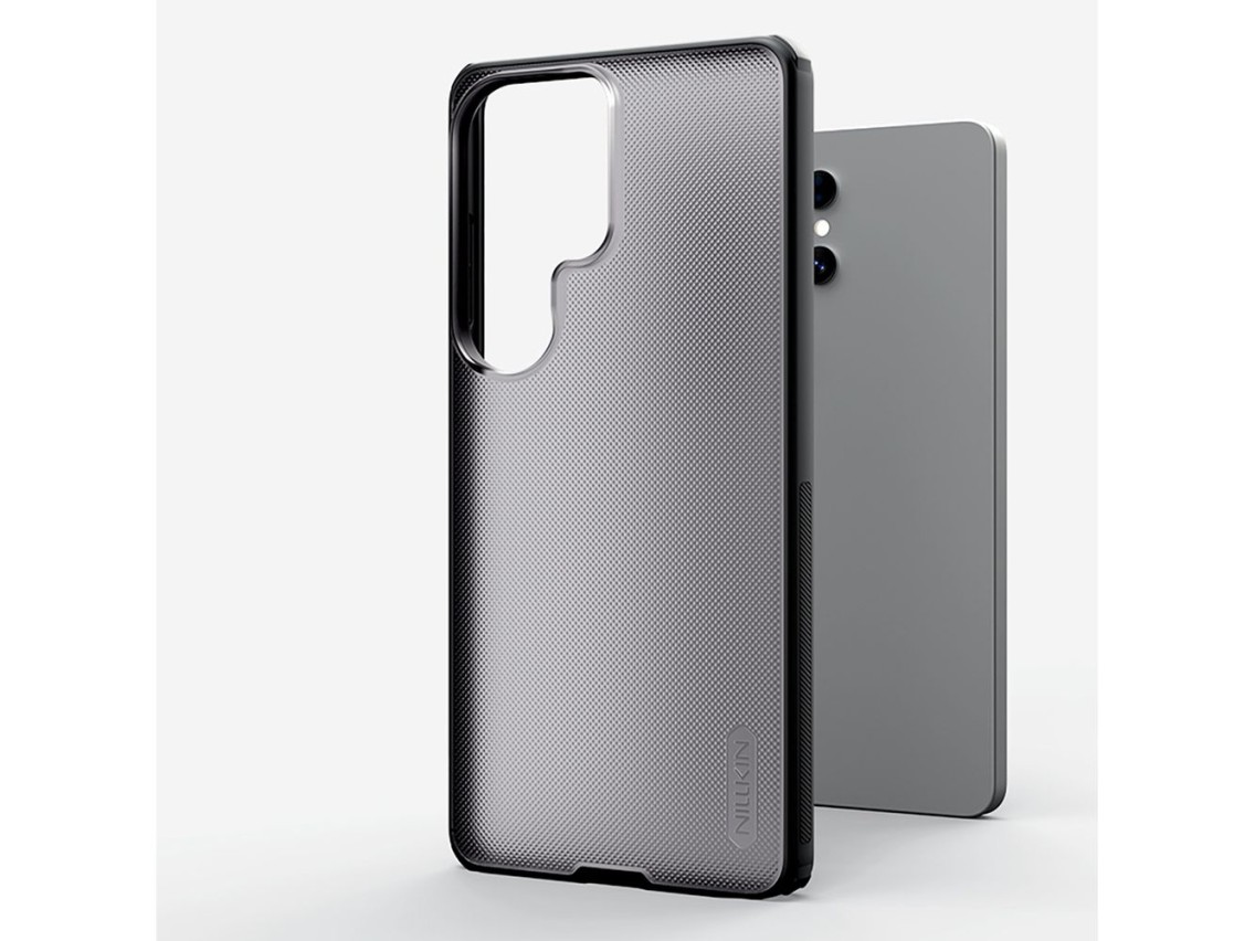 Capa Nillkin Super Frosted Shield Pro para Samsung Galaxy S26 - Preto Translúcido